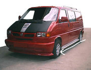 Volkswagen T4 Transporter 1990-2003 Lame de pare-chocs avant (apprêtée pour peinture) photo 2