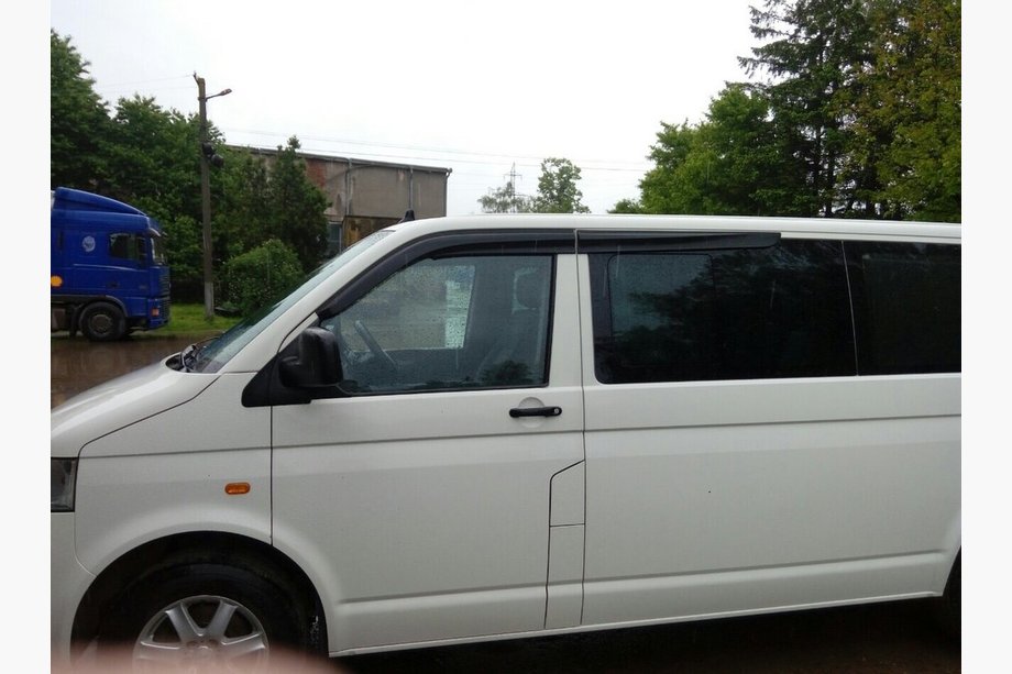 Volkswagen T6 2015-2024 Déflecteurs de Vitres (4 pcs, Perflex Sport) Photo 6