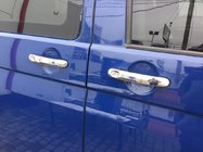Volkswagen T5 Transporter 2003-2010 Couvre-poignées de Porte en Acier Inoxydable 3 pièces. OmsaLine - Acier Inoxydable Italien photo 1