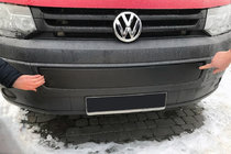 Volkswagen T5 2010-2015 Cache hiver pour calandre inférieure Mat photo 2