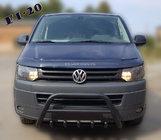 Volkswagen T5 2010-2015 Pare-buffle WT003 Noir Inox photo 1