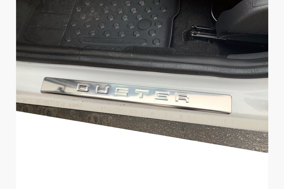 Renault Duster 2008–2017 Seuils de porte OmsaLine (4 pcs, inox) Image