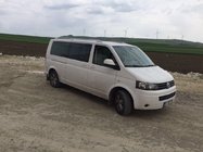 Volkswagen T5 Multivan 2003–2010 Barres de toit Skyport (blanches) photo 2