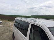 Volkswagen T5 Multivan 2003–2010 Barres de toit Skyport (blanches) photo 4