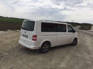 Volkswagen T5 Multivan 2003–2010 Barres de toit Skyport (blanches) photo 6