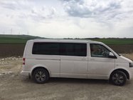 Volkswagen T5 Multivan 2003–2010 Barres de toit Skyport (blanches) photo 9
