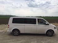 Volkswagen T5 Multivan 2003–2010 Barres de toit Skyport (blanches) photo 10