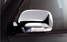 Volkswagen Touareg 2002–2010 Coques de Rétroviseurs 2003-2007 (2 pcs, Inox) Carmos - Acier Inoxydable Turc photo 3