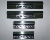 Volkswagen Touareg 2002–2010 Seuils de Porte Larges (4 pcs, Inox) photo 1