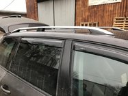 Volkswagen Touareg 2002–2010 Barres de toit Skyport (gris mat) photo 4