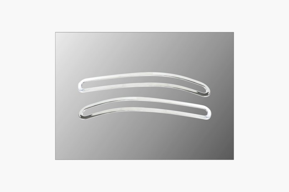 Volkswagen Touareg 2002–2010 Caches pour antibrouillards (2 pcs, plastique) Image