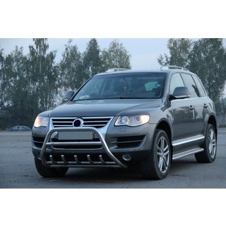 Pare-buffle WT003 Special (Inox) Volkswagen Touareg 2002–2010 photo 3