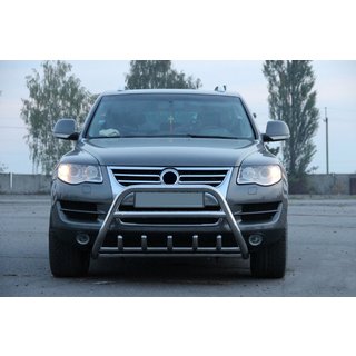Pare-buffle WT003 Special (Inox) Volkswagen Touareg 2002–2010 photo 4