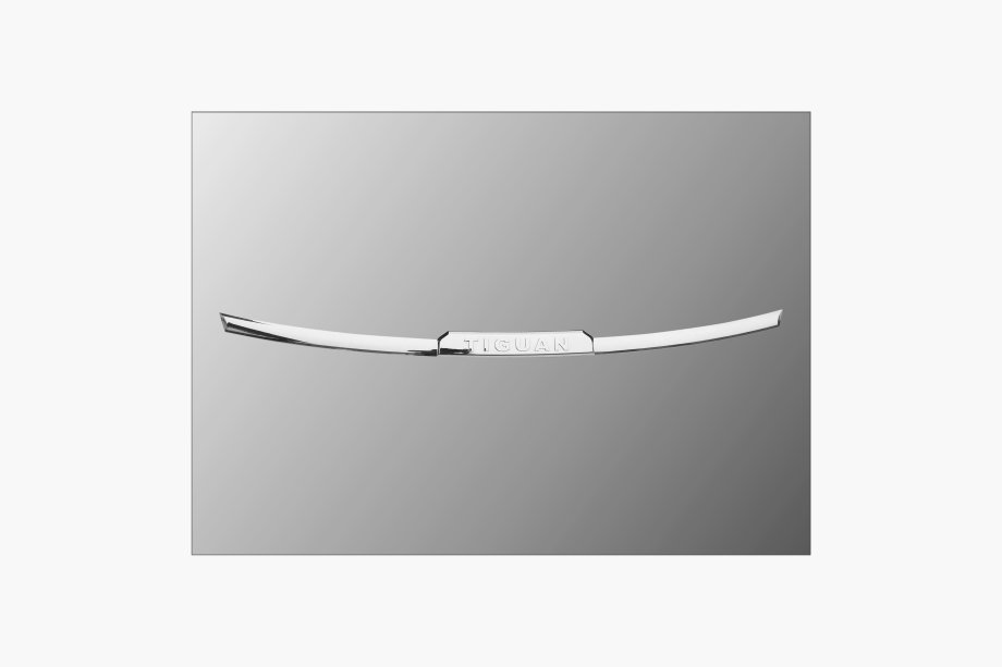 Volkswagen Tiguan 2007-2016 Baguette de capot inox Image