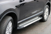Volkswagen Touareg 2010-2018 Marchepieds Latéraux Line (2 pcs, Aluminium) photo 2