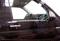 Volkswagen T6 2015-2024 Encadrement de Vitres (2 pcs, Acier Inoxydable) photo 3