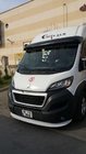 Fiat Ducato 2006-2025 Visière de pare-brise (noir brillant, 5mm) photo 5
