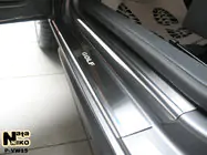 Volkswagen Golf 6 2008-2014 Seuils de porte Natanko (inox) photo 1