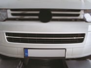 Volkswagen T5 2010-2015 Enjoliveur de calandre de pare-chocs (inox) Carmos - Acier Inoxydable Turc photo 5