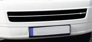 Volkswagen T5 Multivan 2003–2010 Enjoliveur de calandre inférieure (inox) photo 3