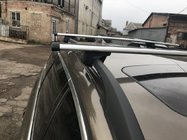 Volkswagen T5 2010-2015 Barres de toit transversales pour barres intégrées verrouillables (2 pcs) photo 4