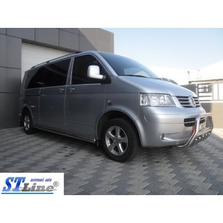 Pare-buffle WT003 (Inox) Volkswagen T5 Caravelle 2004-2010 photo 3