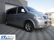 Volkswagen T5 Caravelle 2004-2010 Pare-buffle WT003 (Inox) 50mm, sans inscription photo 3
