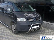 Volkswagen T5 Caravelle 2004-2010 Pare-buffle WT003 (Inox) 50mm, sans inscription photo 6