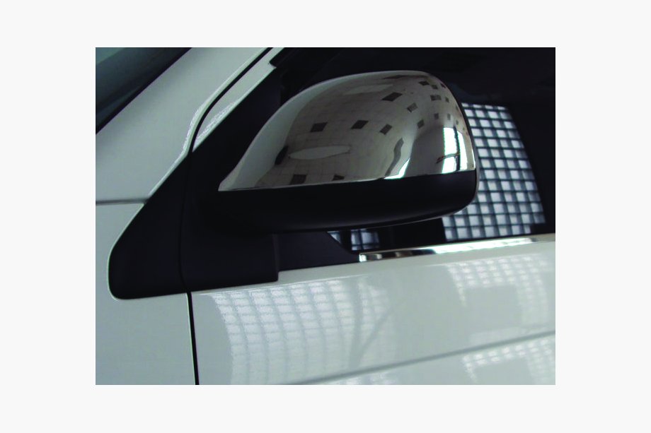 Volkswagen T5 2010-2015 Couvre-Rétroviseurs (2 pcs, Acier Inoxydable) Photo 2