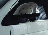 Volkswagen T6 2015-2024 Couvre-Rétroviseurs (2 pcs, Acier Inoxydable) OmsaLine - Inox Italien photo 8