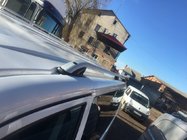 Volkswagen T5 2010-2015 Barres de toit CROWN (gris mat) photo 4