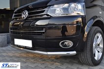 Volkswagen T5 2010-2015 Protection avant (inox) 60 mm photo 3