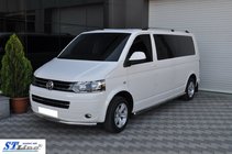 Volkswagen T5 2010-2015 Protection avant (inox) 60 mm photo 6