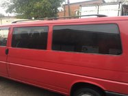 Volkswagen T4 Transporter 1990-2003 Barres de Toit Noires photo 2