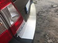 Volvo XC70 2007-2013 Protection de pare-chocs arrière avec rebord Nataniko (inox) photo 2