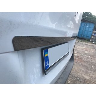 Baguette de coffre au-dessus de la plaque BlackChrome (inox) Mercedes Vito/V-class W447 2014- photo 1