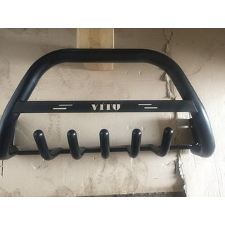 Pare-buffle WT004-Black Mercedes Vito W639 2004-2014 photo 2