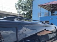 Volkswagen T5 Multivan 2003–2010 Barres de toit Skyport (noires) photo 3