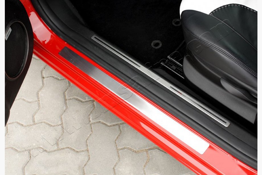 Alfa Romeo 147 2000-2010 Seuils de porte OmsLine inox 2 pièces Image