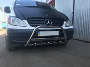 Mercedes Vito W639 2004-2014 Pare-buffle 60mm Inox photo 1