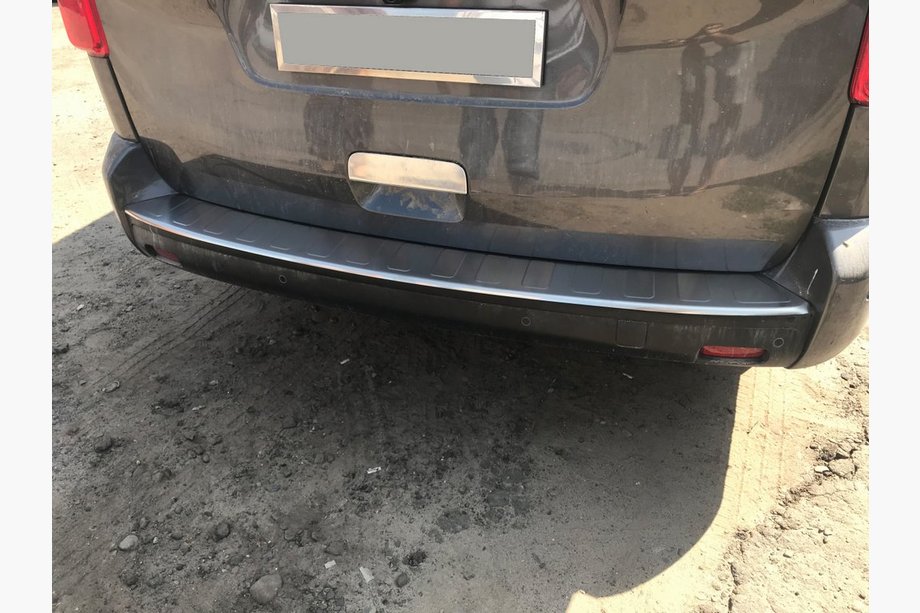 Toyota Proace 2016- Protection de Pare-chocs Arrière OmsaLine Inox Image