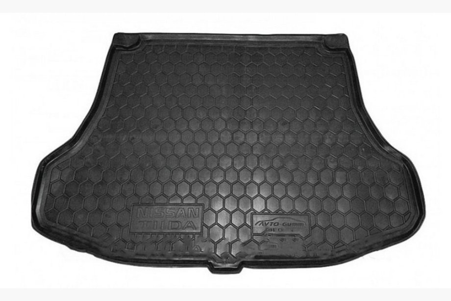Nissan Tiida 2004-2011 Tapis de Coffre SD (Autogumm, Plastique) Image