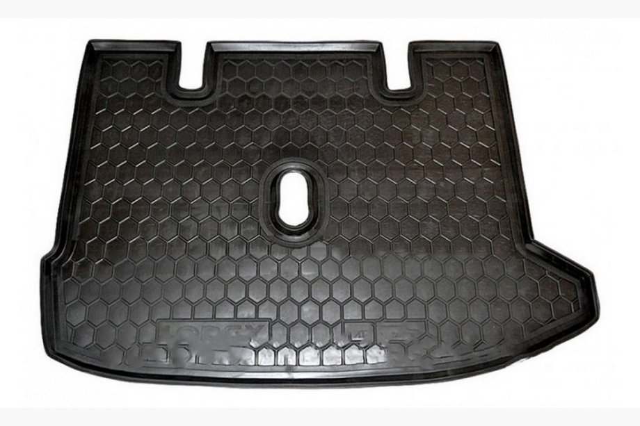 Renault Lodgy 2013-2022 Tapis de coffre banquette arrière monobloc (Autogumm, plastique) Image