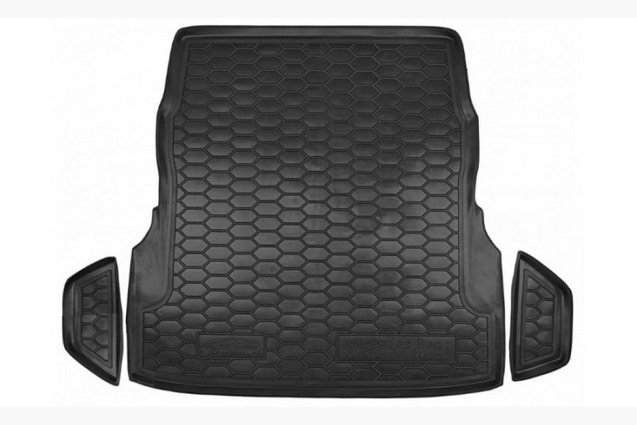 Mercedes S-class W222 2013-2022 Tapis de coffre avec réglage des sièges (Autogumm, caoutchouc) Photo 1