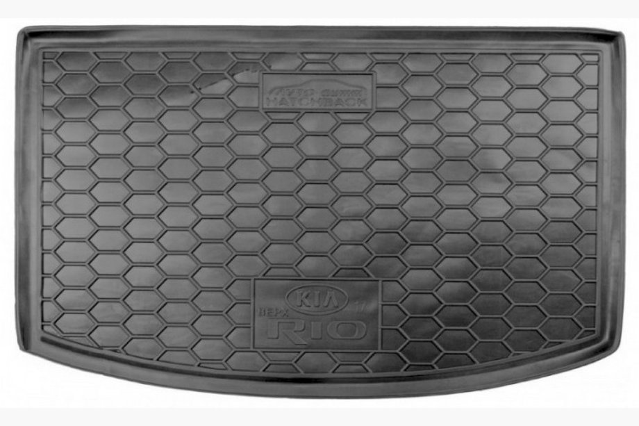 Kia Rio 2017- Tapis de coffre supérieur HB (plastique) Image