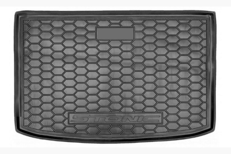 Kia Stonic 2017- Tapis de coffre supérieur caoutchouc Image