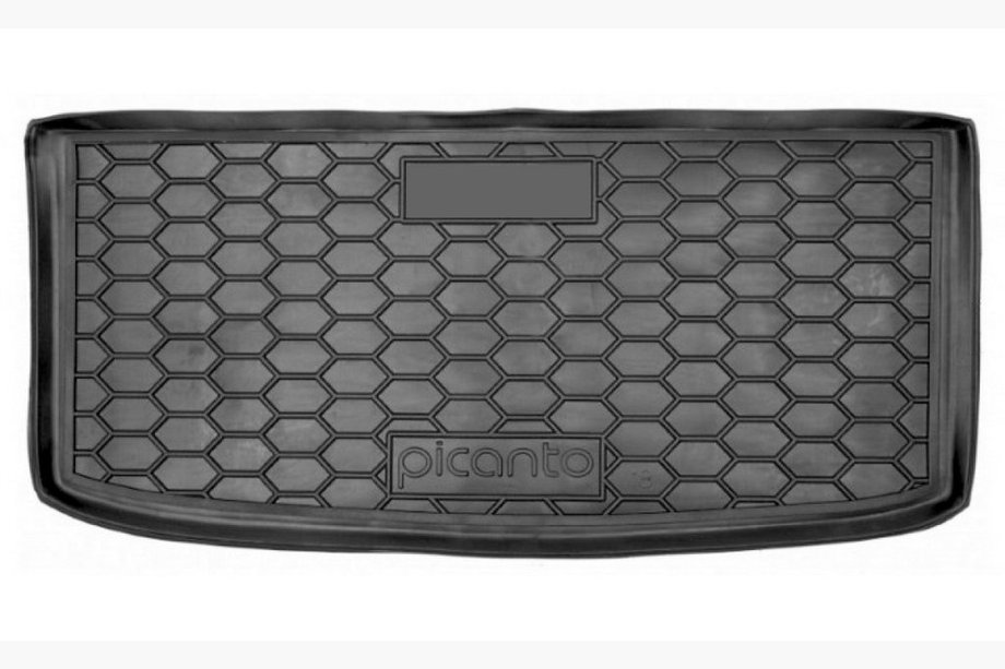 Kia Picanto 2016- Tapis de coffre supérieur (Autogumm, caoutchouc) Image