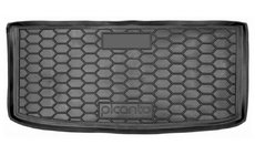 Kia Picanto 2016- Tapis de coffre supérieur (Autogumm, caoutchouc) photo 1