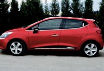 Renault Clio IV 2012-2019 Moulures de porte avec renfoncement (4 pcs, inox) photo 1