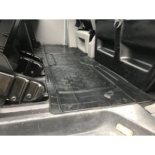 Tapis de sol arrière en caoutchouc (2 pcs, Polytep) photo 1